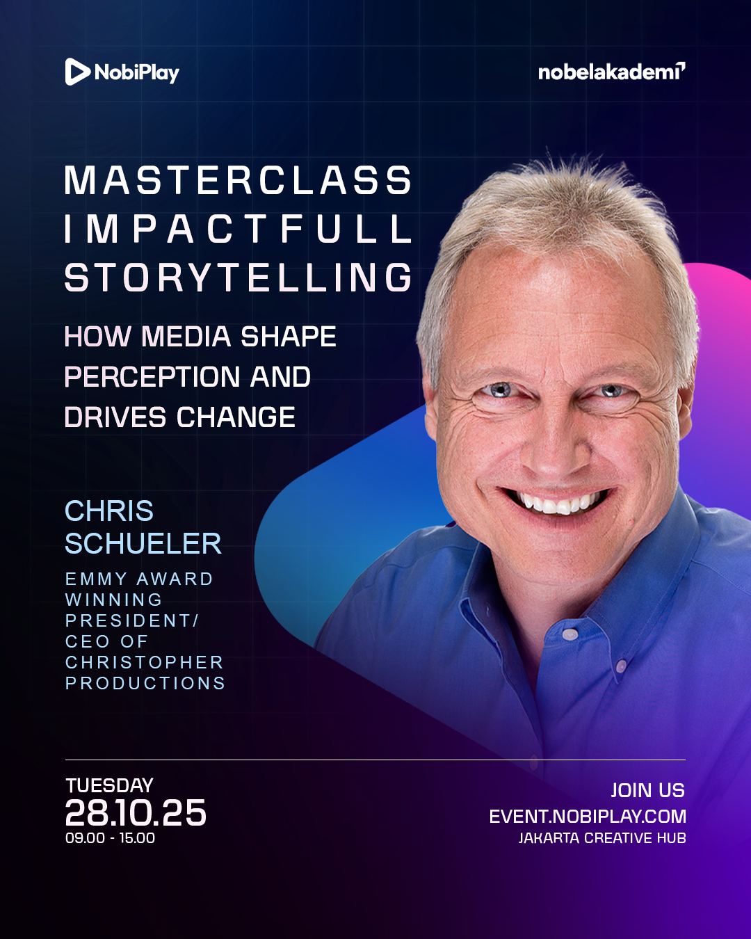 MASTERCLASS: Impactful Storytelling How Media Shape Perception and Drives Change