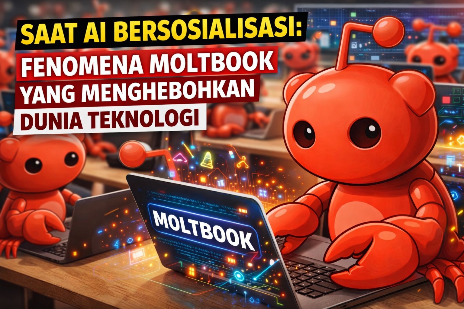 Saat AI Bersosialisasi: Fenomena Moltbook yang Menghebohkan Dunia Teknologi